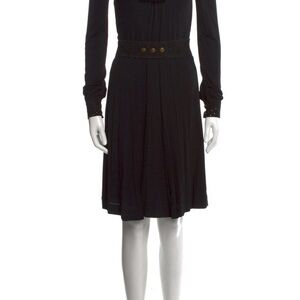 Gucci Black Long Sleeve Dress